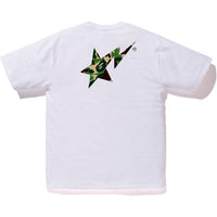 ABC CAMO BAPE STA LOGO TEE MENS