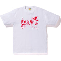 ABC CAMO BAPE STA LOGO TEE MENS