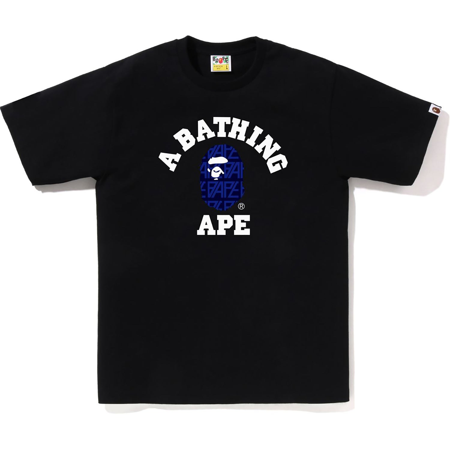 BAPE College & By Bathing Loose Fit Crewneck Navy