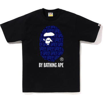 BAPE LOGO MONOGRAM BY BATHING APE TEE MENS