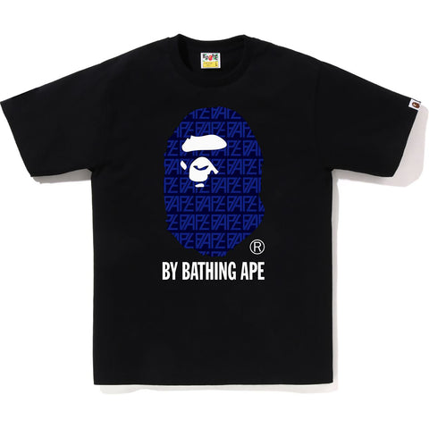 BAPE LOGO MONOGRAM BY BATHING APE TEE MENS