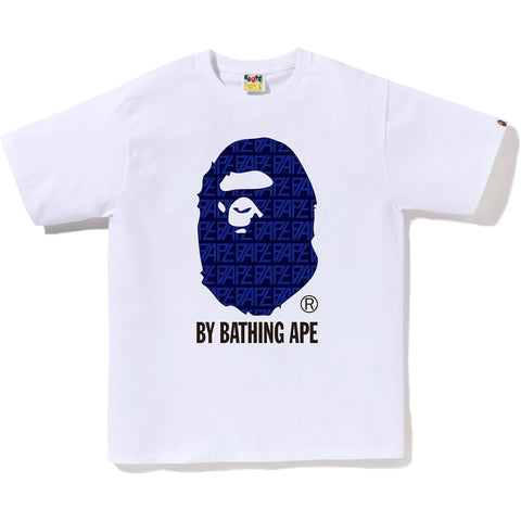 BAPE LOGO MONOGRAM BY BATHING APE TEE MENS