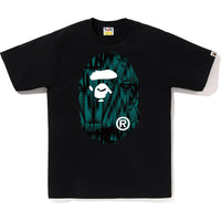 FLAME BAPE LOGO TEE MENS