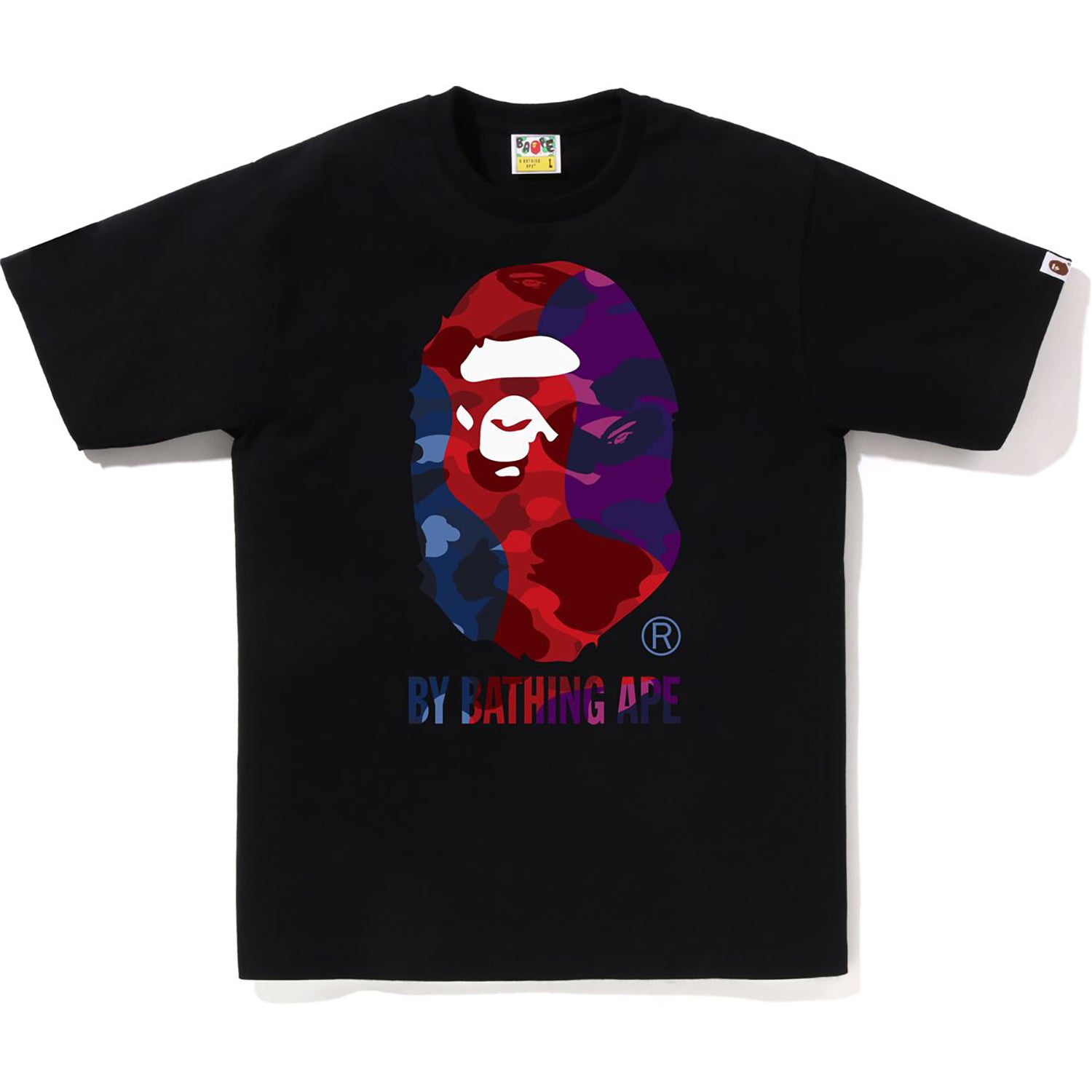 Bape camo shirt black best sale