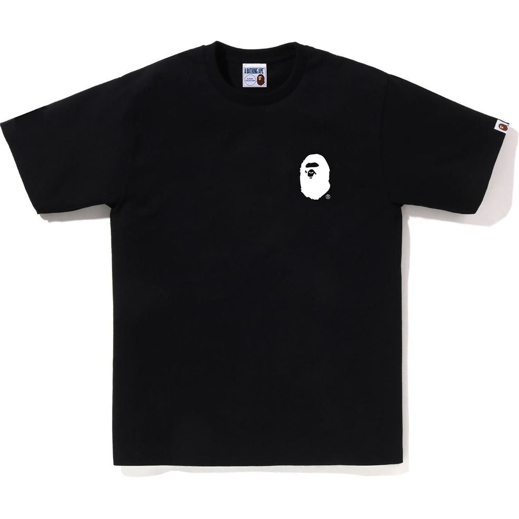 A BATHING APE LETTERED TEE MENS