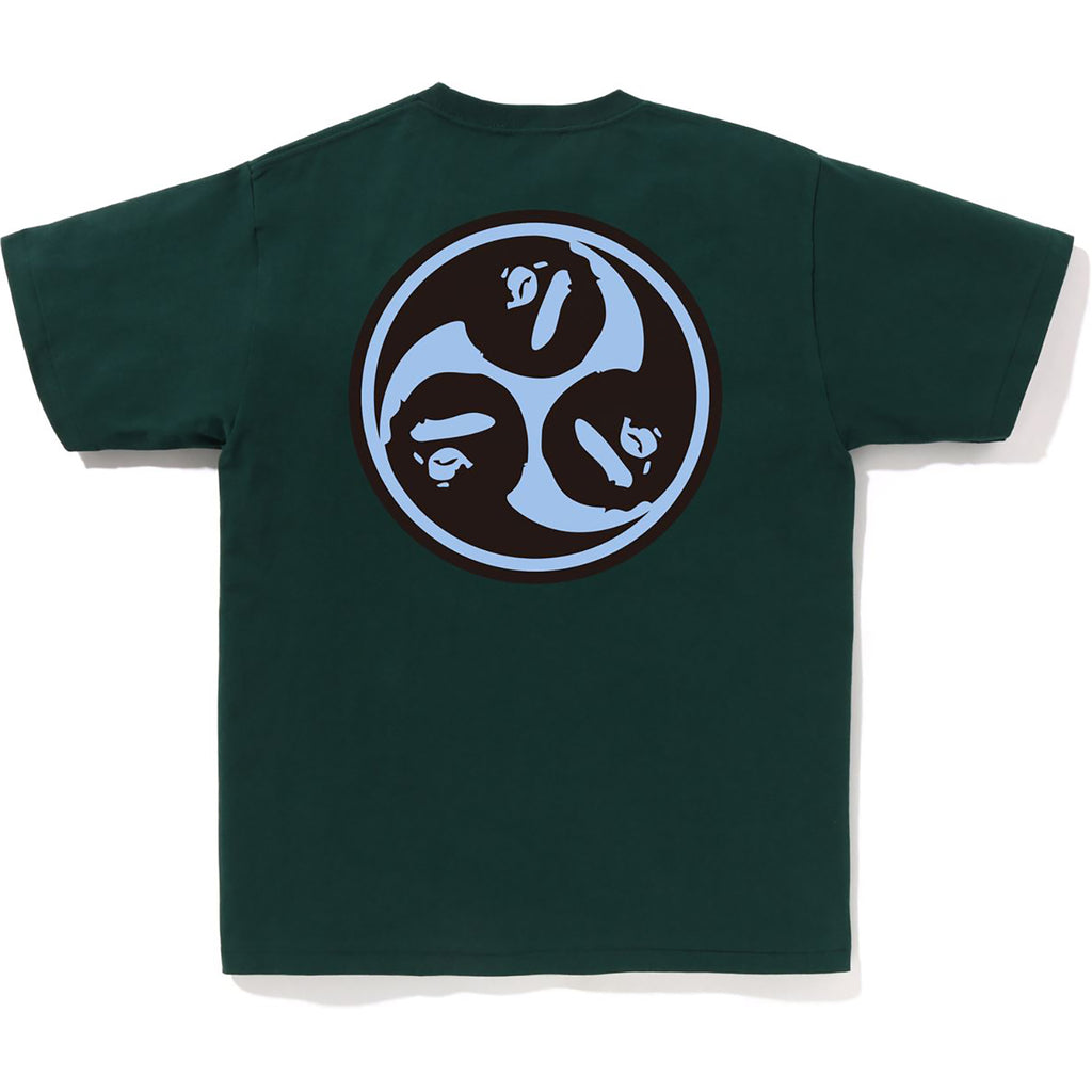 JAPAN CULTURE MITSUDOMOE TEE MENS | us.bape.com