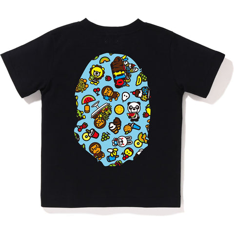 BABY MILO MIXED FRUIT BIG APE HEAD TEE KIDS