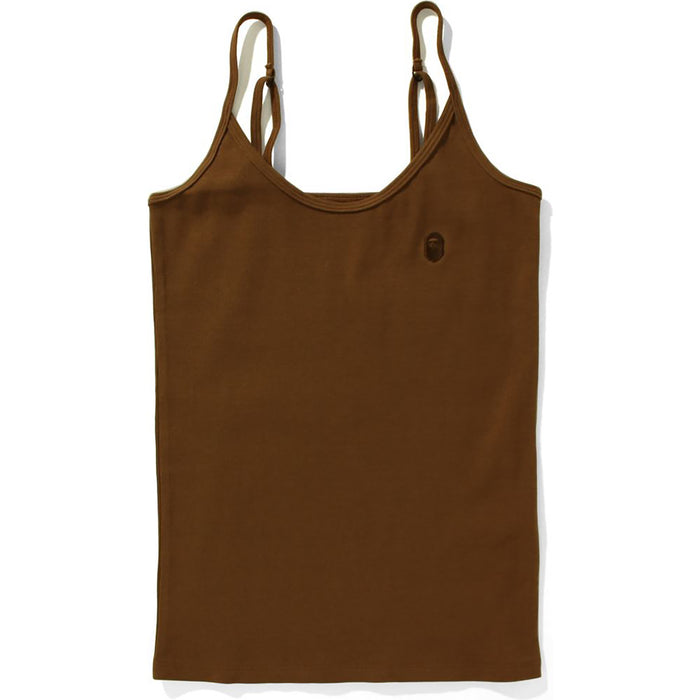 APE HEAD ONE POINT RIB CAMISOLE LADIES