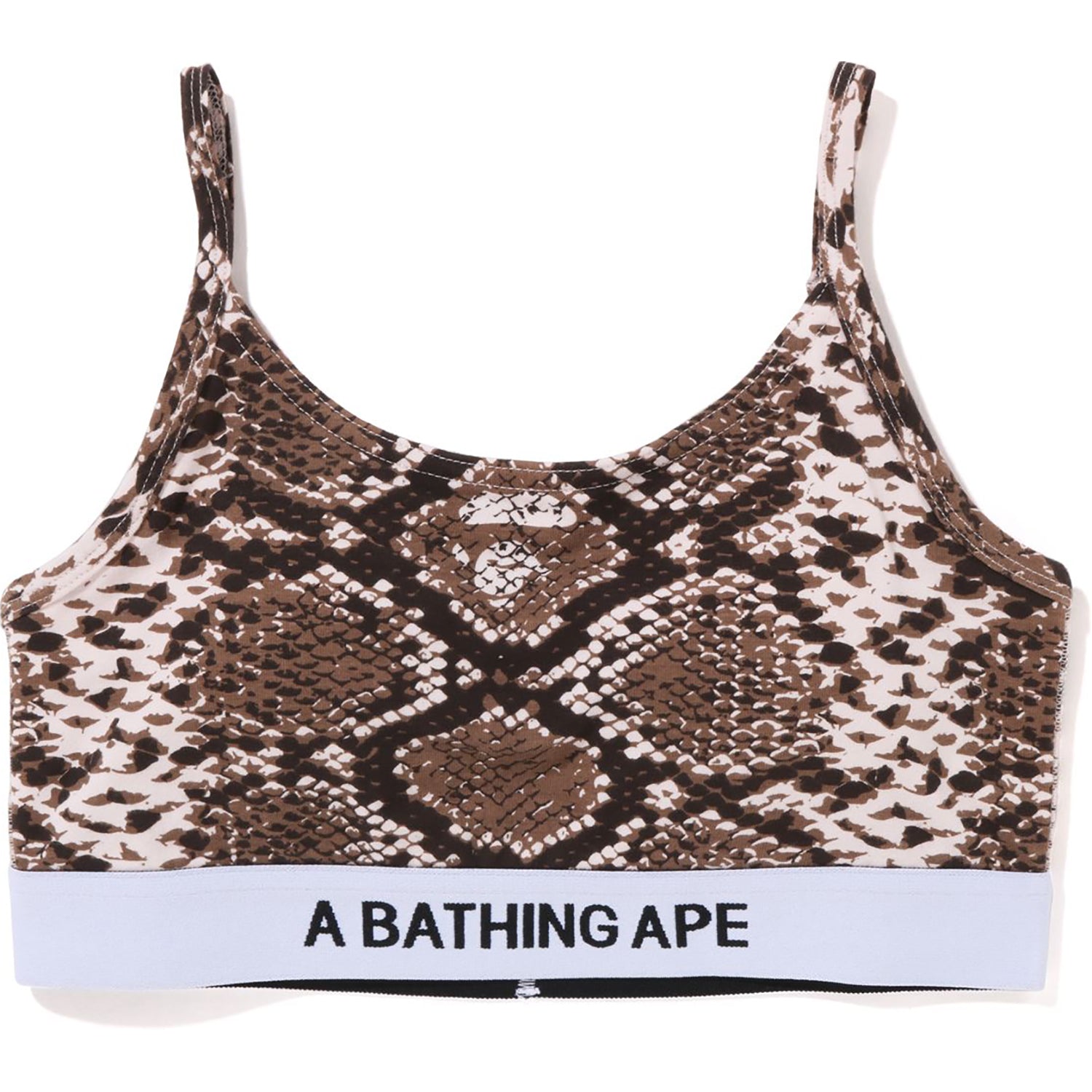 BAPE SNAKE PATTERN SPORT BRA LADIES