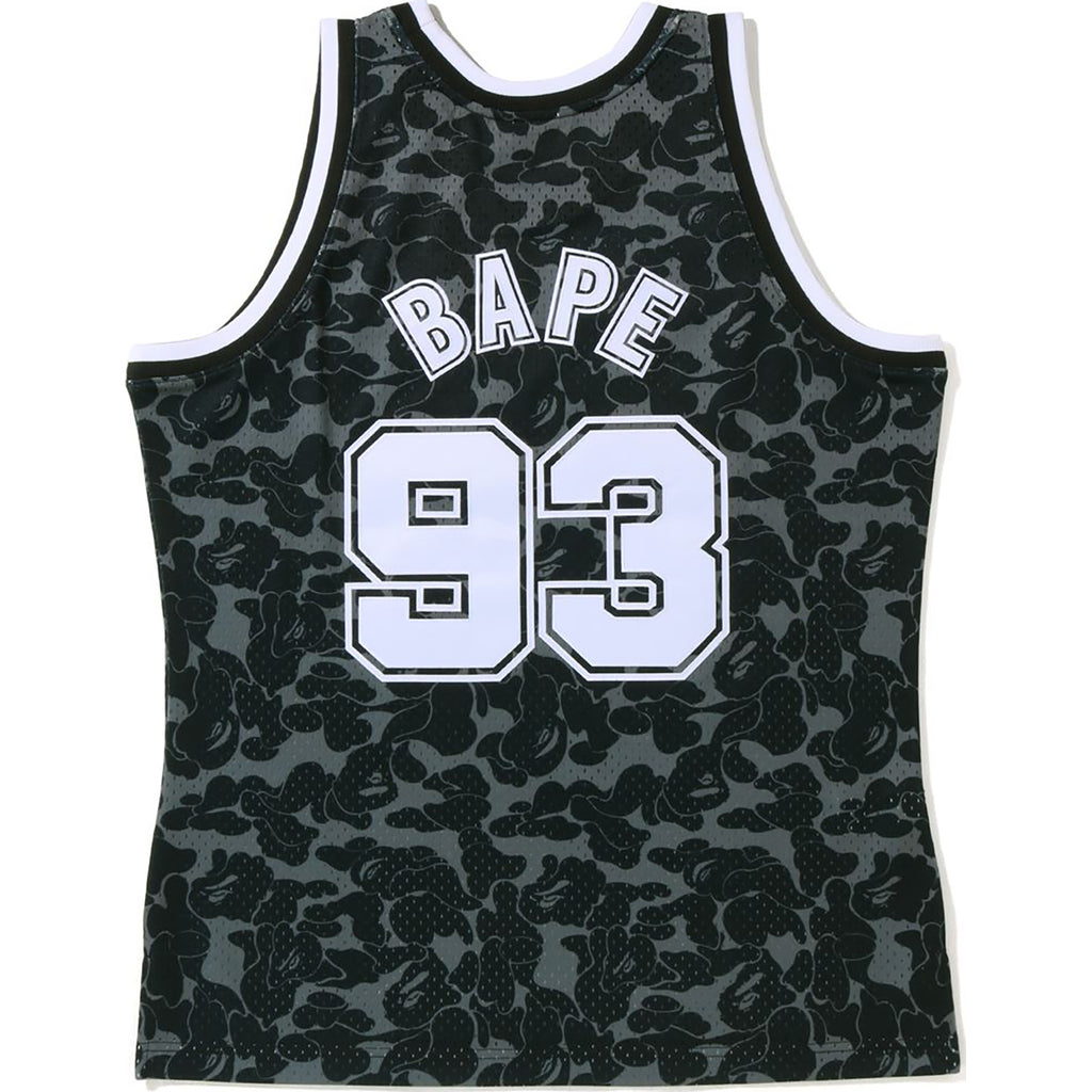 BAPE x NBA Style Ape Face Blooklyn Nets Basketball Tank Top Black Men's -  SS22 - US