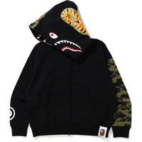 GIANT SHARK FULL ZIP HOODIE MENS