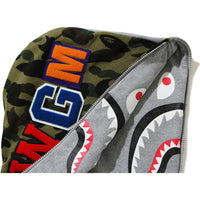 GIANT SHARK FULL ZIP HOODIE MENS