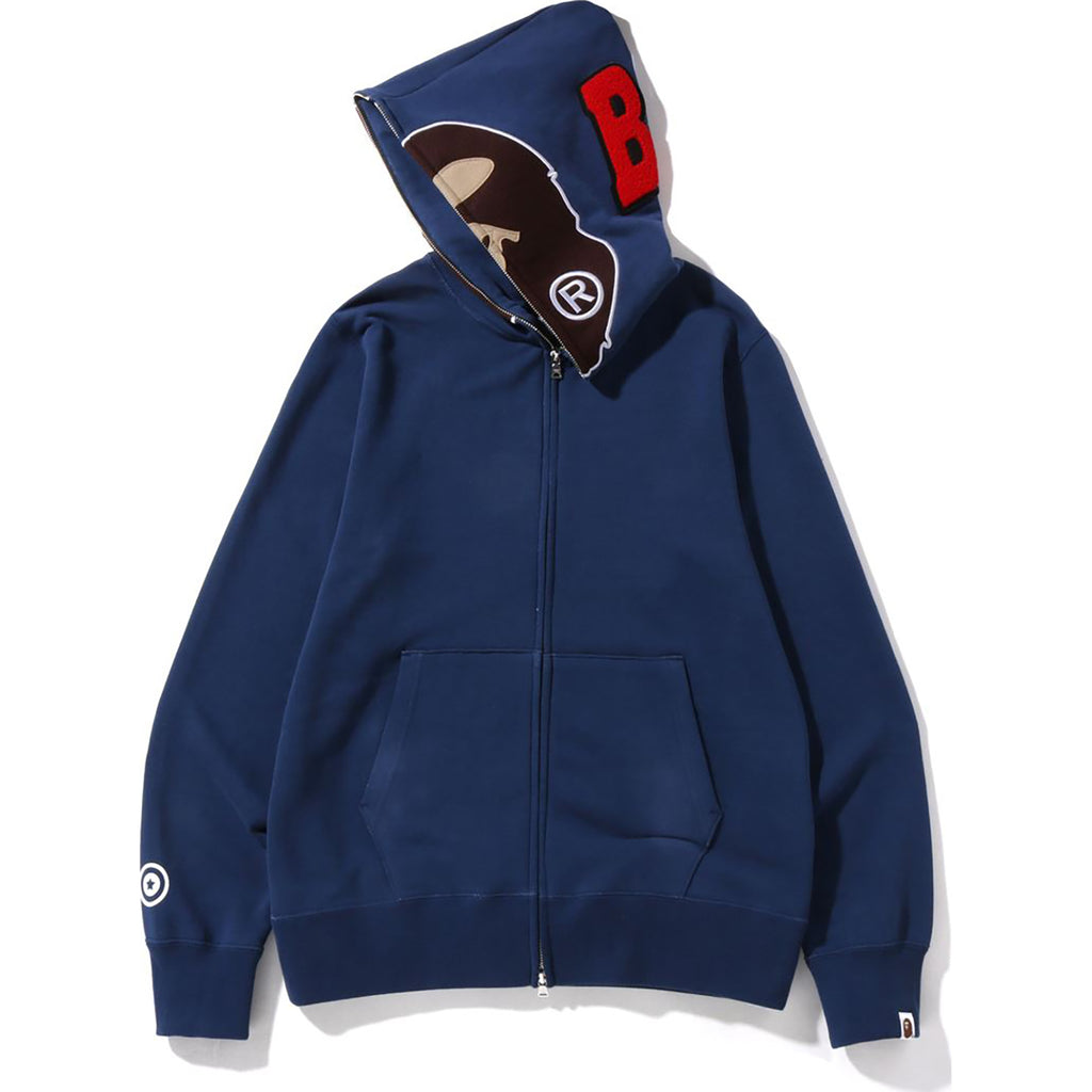 OVERDYE 2ND APE FULL ZIP HOODIE MENS | us.bape.com