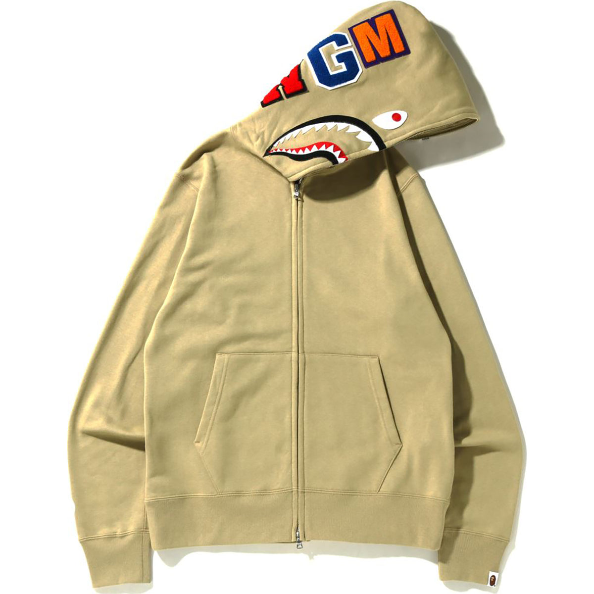SHARK FULL ZIP HOODIE MENS