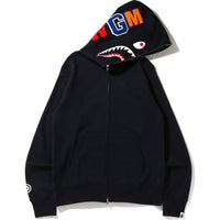 SHARK FULL ZIP HOODIE MENS