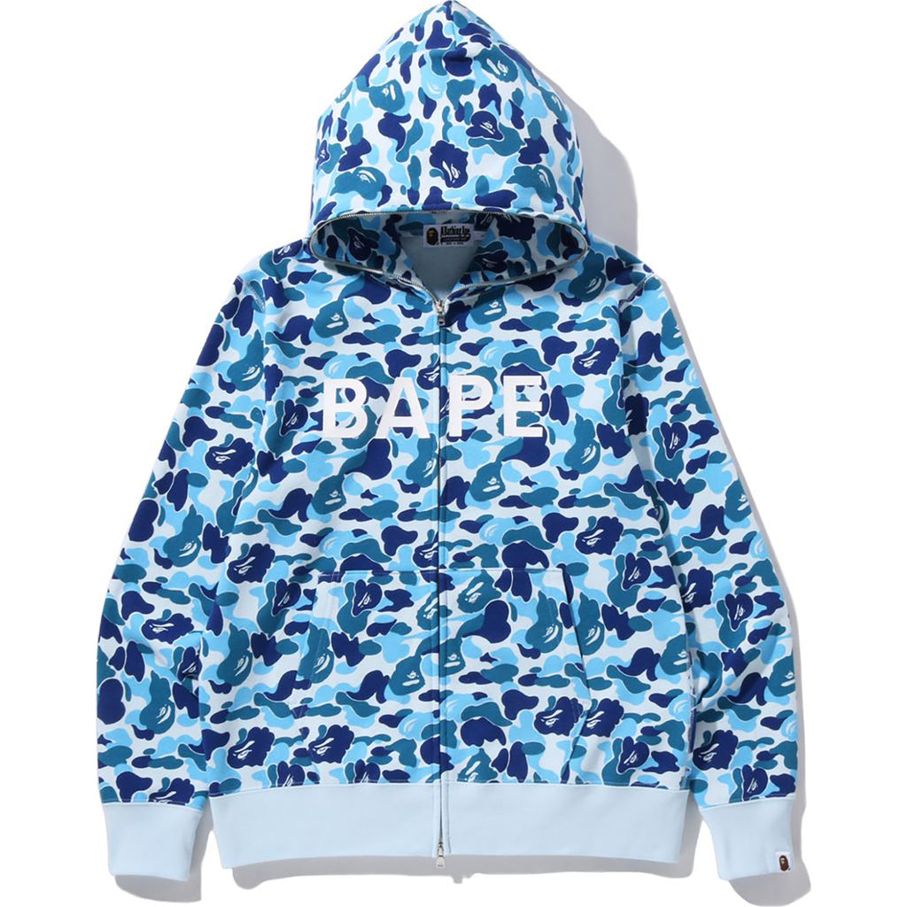 ABC CAMO BAPE FULL ZIP HOODIE MENS