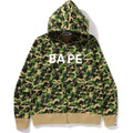 ABC CAMO BAPE FULL ZIP HOODIE MENS