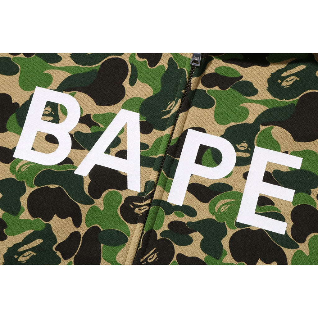 ABC CAMO BAPE FULL ZIP HOODIE MENS