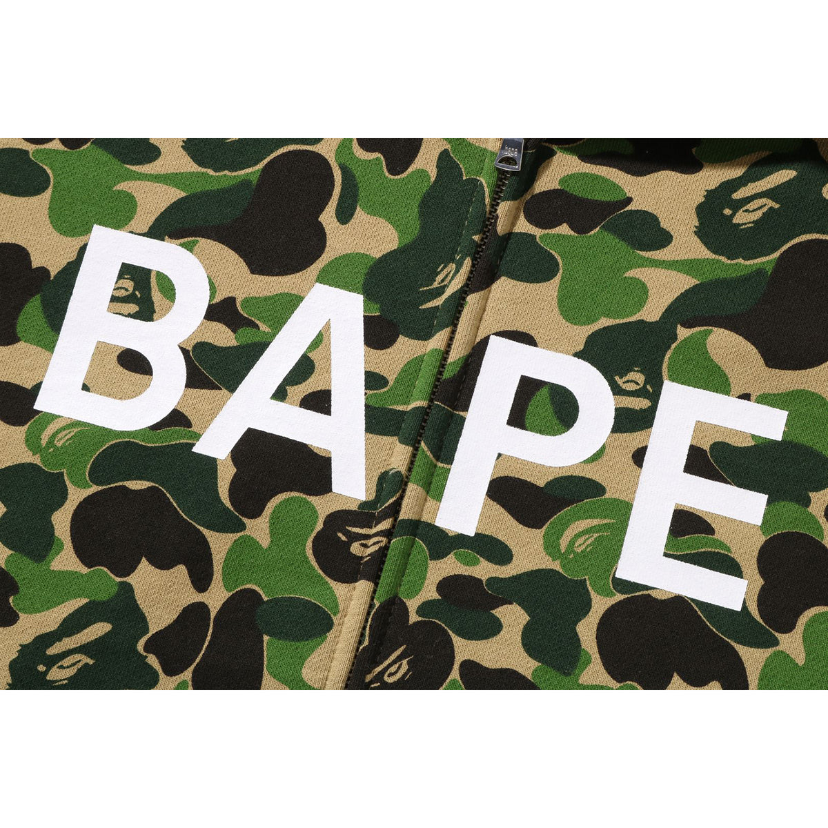 ABC CAMO BAPE FULL ZIP HOODIE MENS