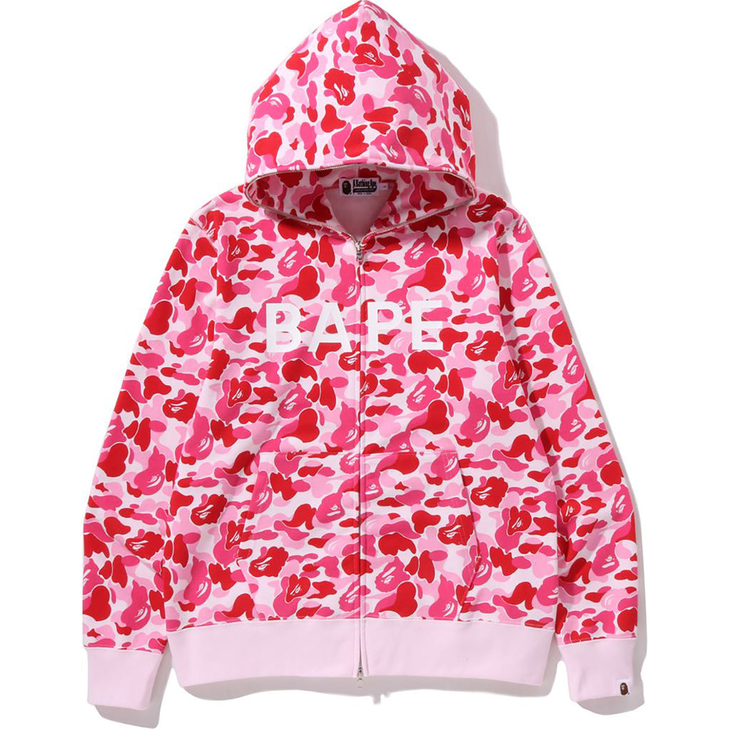 ABC CAMO BAPE FULL ZIP HOODIE MENS