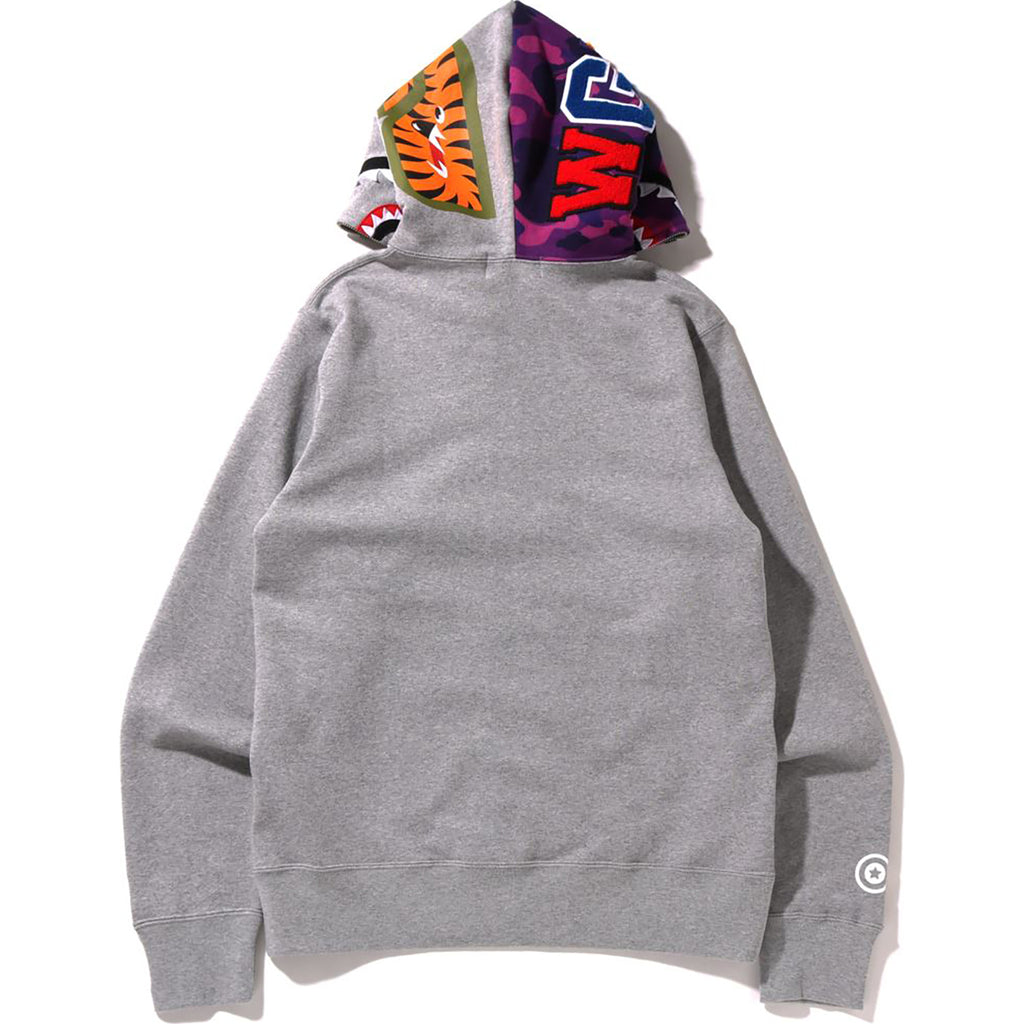 COLOR CAMO SHARK FULL ZIP HOODIE MENS | us.bape.com