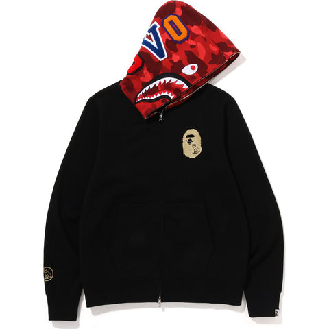 BAPE X OVO SHARK FULL ZIP HOODIE MENS | us.bape.com