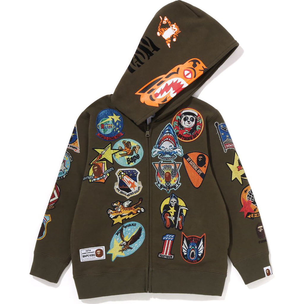 BK15TH ANNIVERSARY X READYMADE TIGER SHARK HOODIE KIDS | us.bape.com