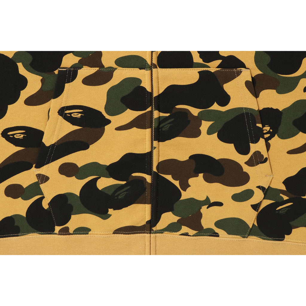 1ST CAMO APE HEAD PATCHED FULL ZIP HOODIE MENS | us.bape.com