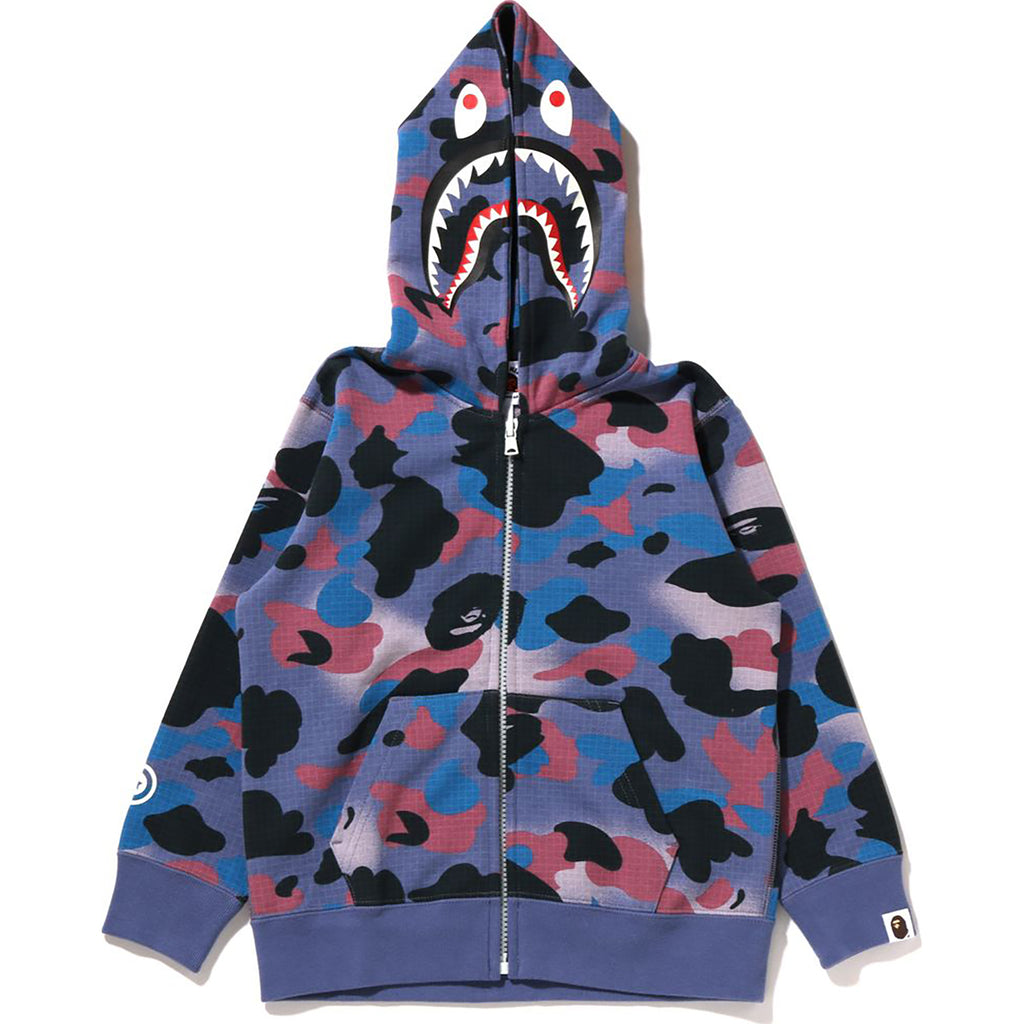 3XL BAPE Shark full zip hoodie jacket navy A Bathing Ape Size XXXL | eBay