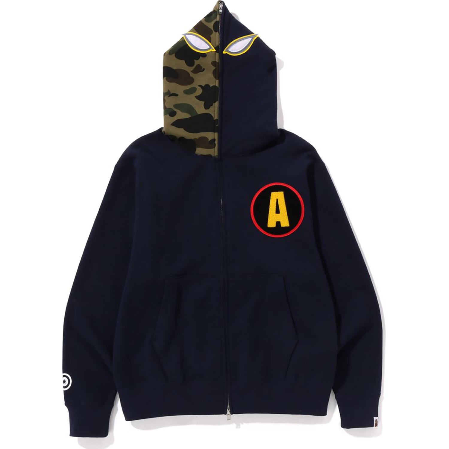 Bape shark hoodie fit best sale