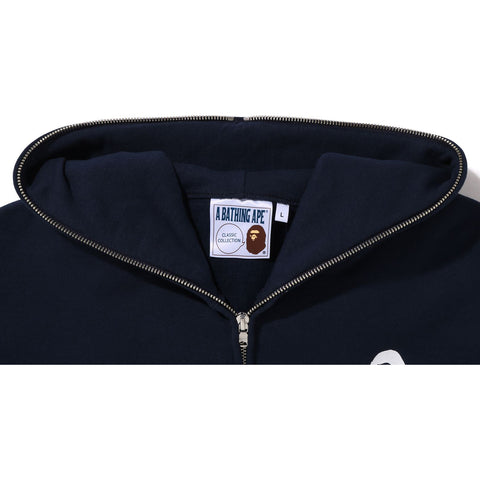 A BATHING APE RELAXED FIT FULL ZIP HOODIE MENS | us.bape.com