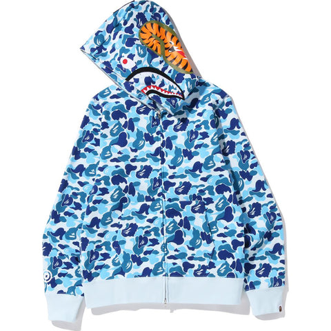 ABC CAMO SHARK FULL ZIP HOODIE MENS