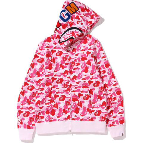 ABC CAMO SHARK FULL ZIP HOODIE MENS