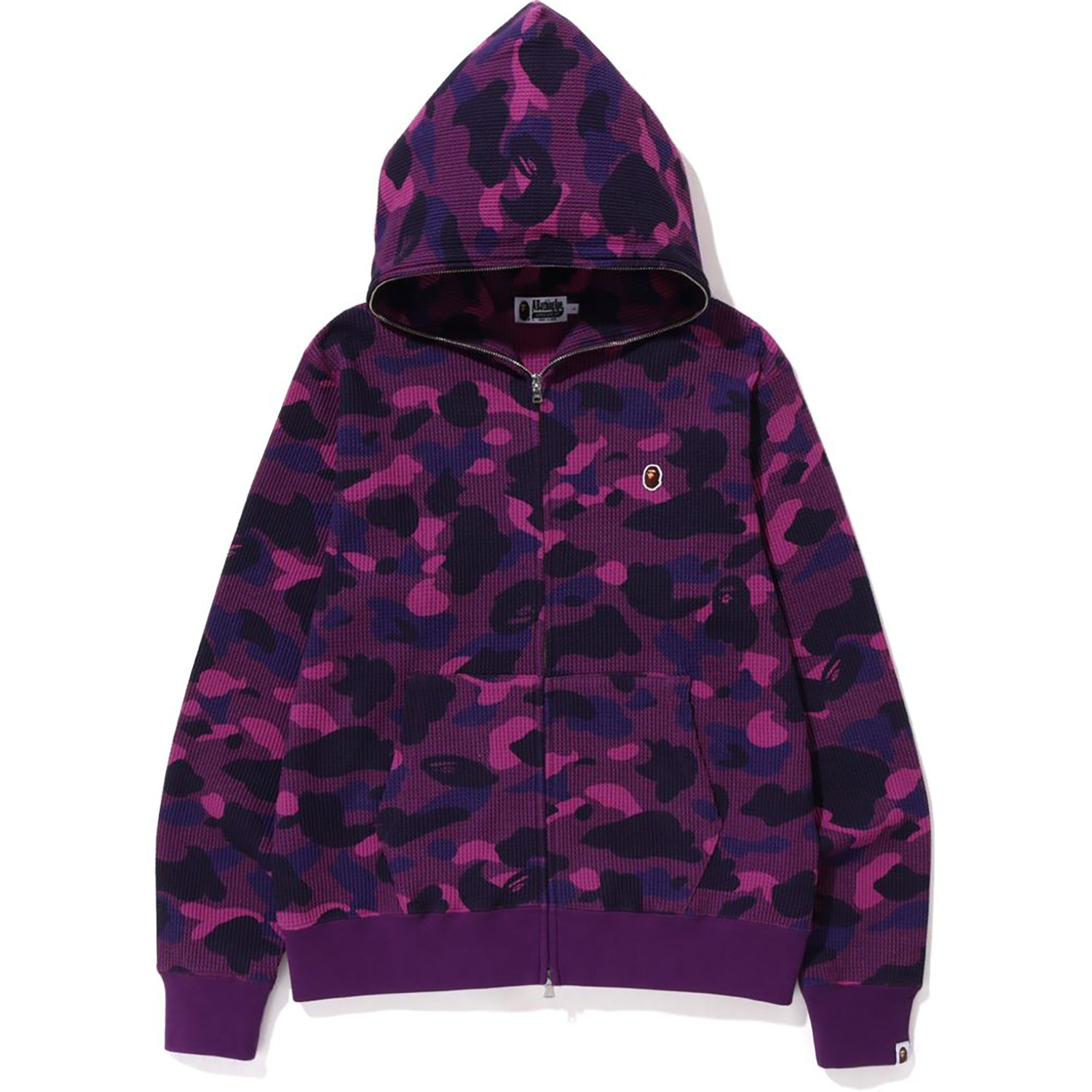 COLOR CAMO THERMAL FULL ZIP HOODIE MENS