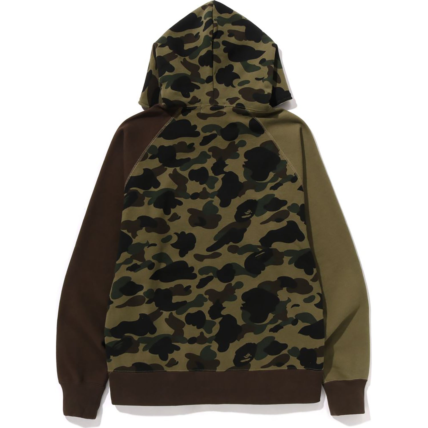 1ST CAMO CRAZY COLLEGE FULL ZIP HOODIE MENS