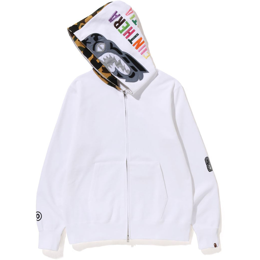 Bape tiger full zip hot sale hoodie