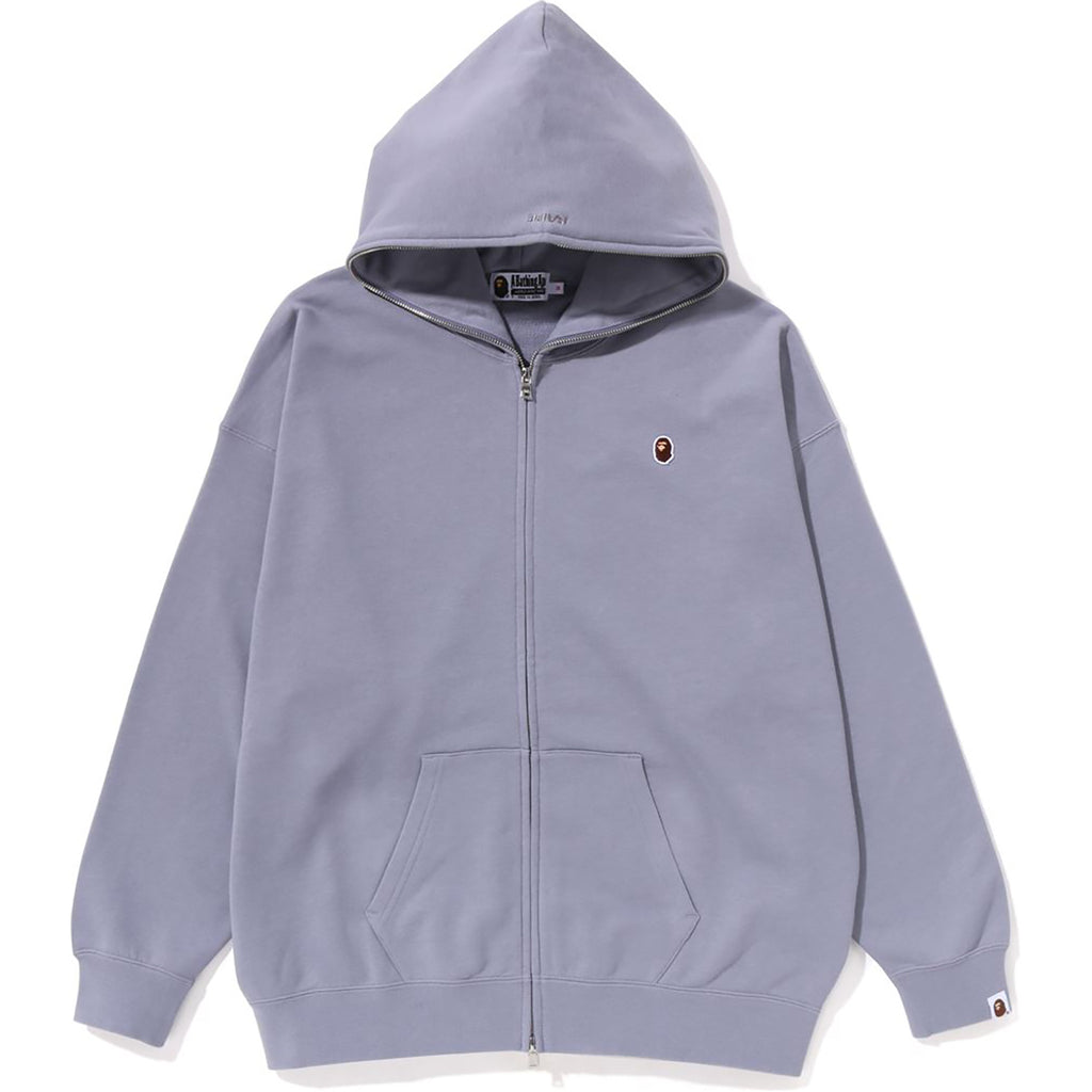 APE HEAD ONE POINT OVERSIZED FULL ZIP HOODIE LADIES | us.bape.com