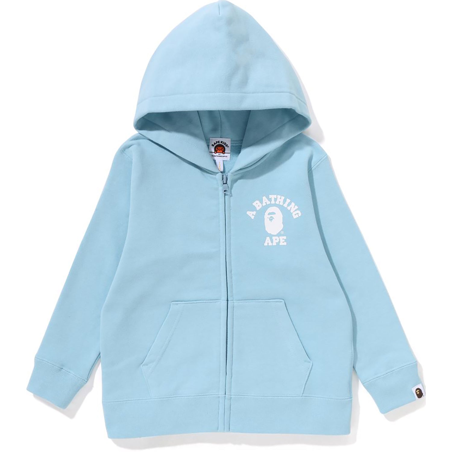 COLLEGE ZIP HOODIE KIDS – us.bape.com
