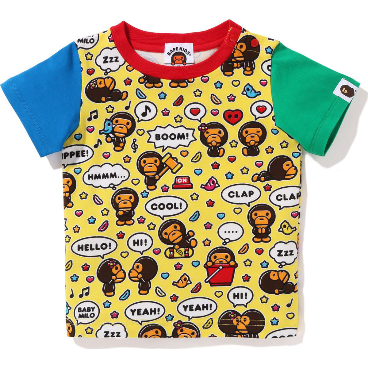 BABY MILO SPEECH BALLOON TEE KIDS