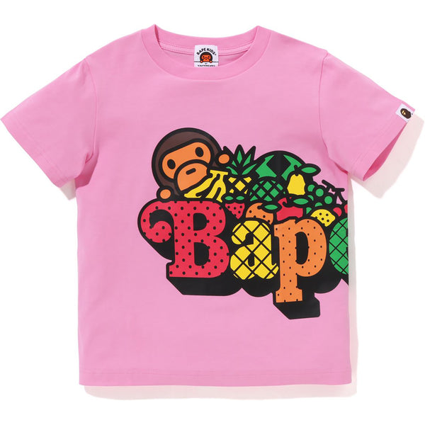 BABY MILO FRUIT TEE KIDS | us.bape.com