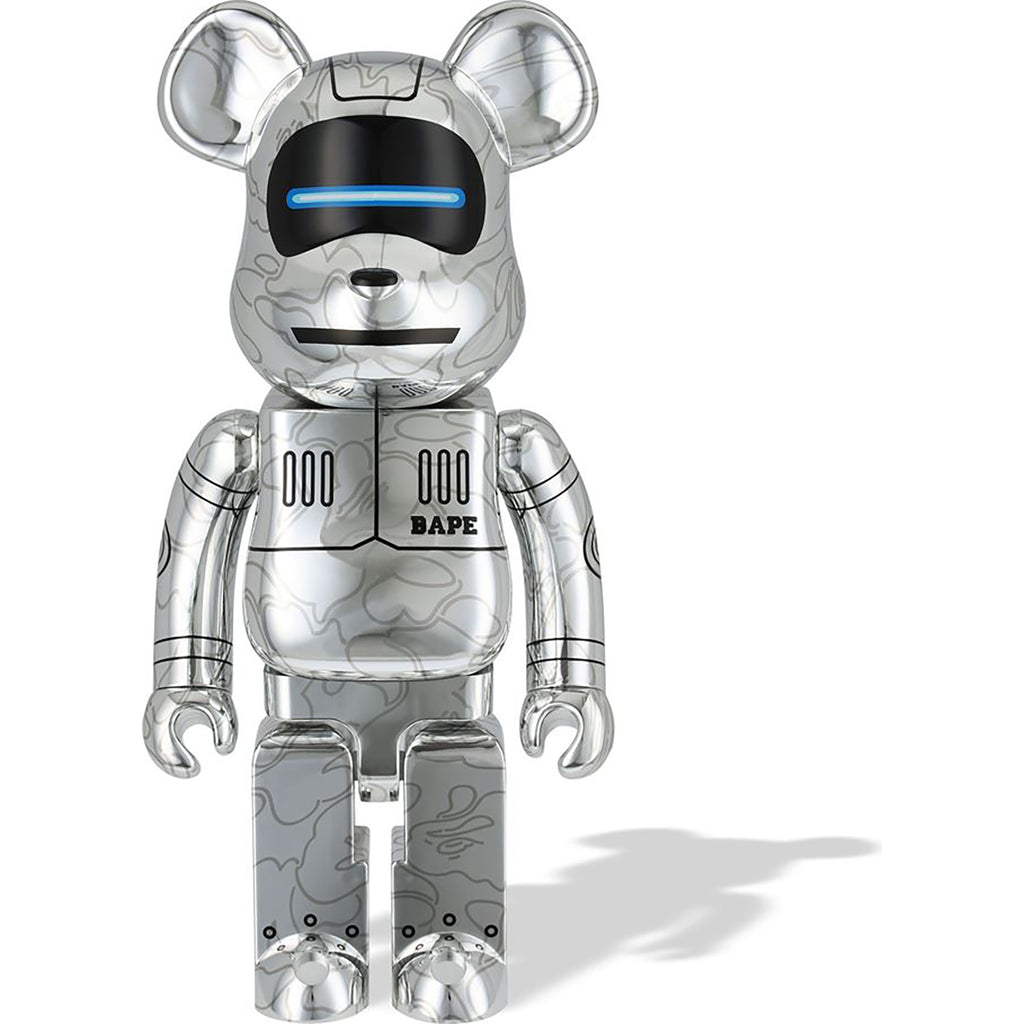 BABY MILO X HAJIME SORAYAMA X BE@RBRICK SILVER 1000%