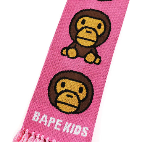 BABY MILO KNIT SCARF KIDS | us.bape.com