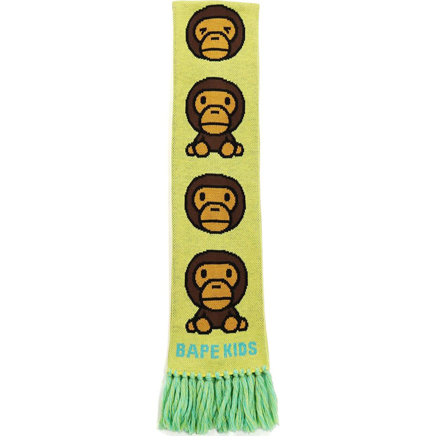 BABY MILO KNIT SCARF KIDS – us.bape.com