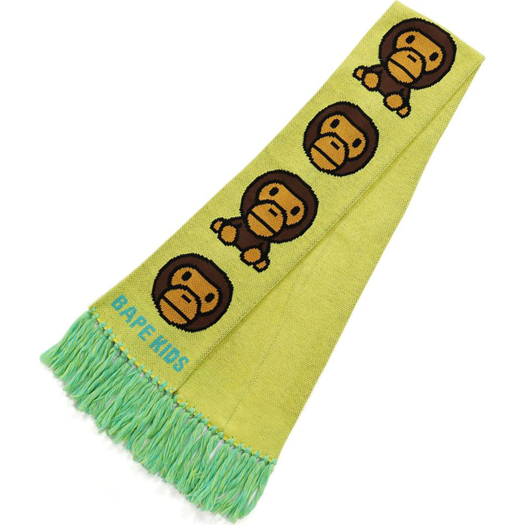 BABY MILO KNIT SCARF KIDS | us.bape.com