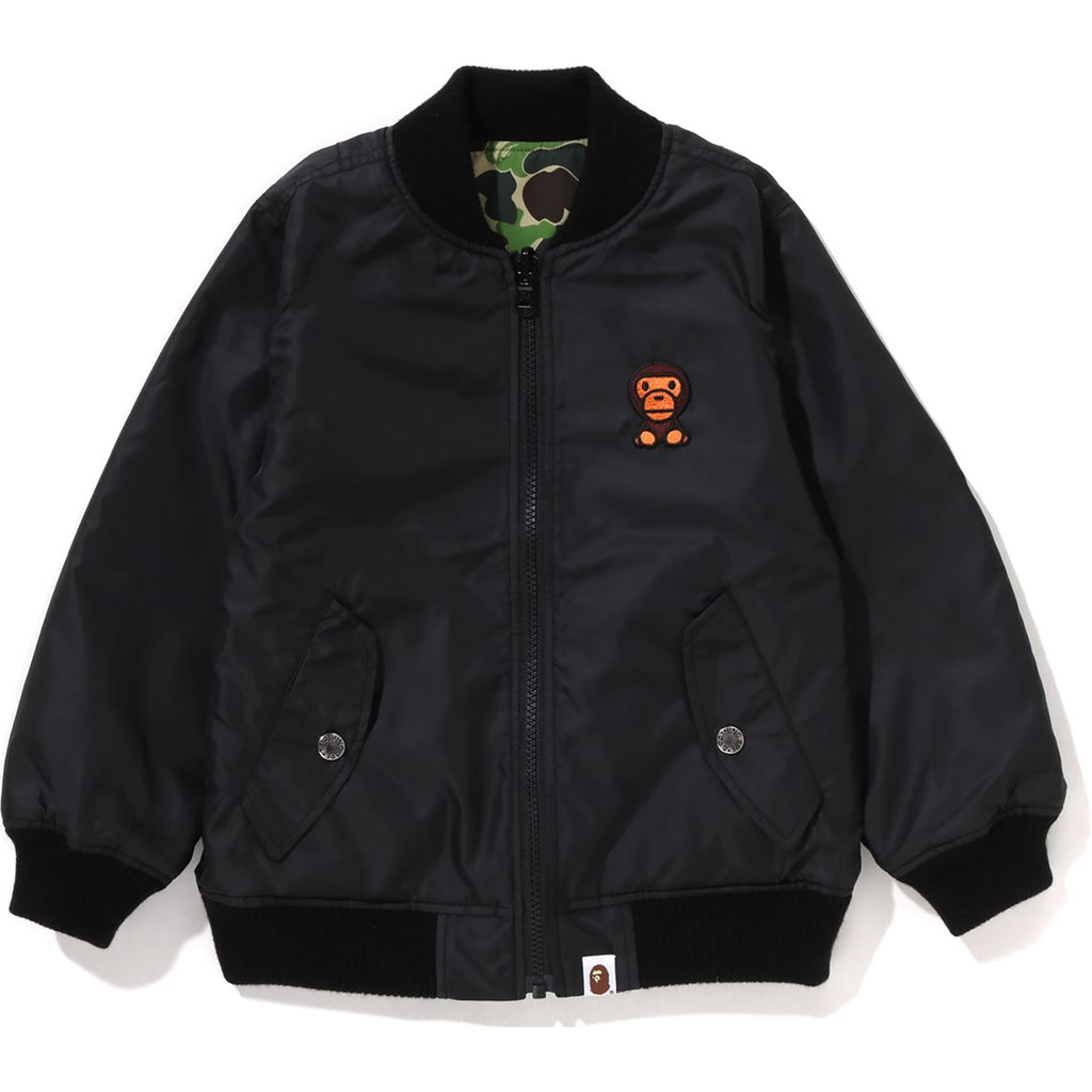 ABC CAMO BABY MILO REVERSIBLE MA-1 JACKET KIDS | us.bape.com