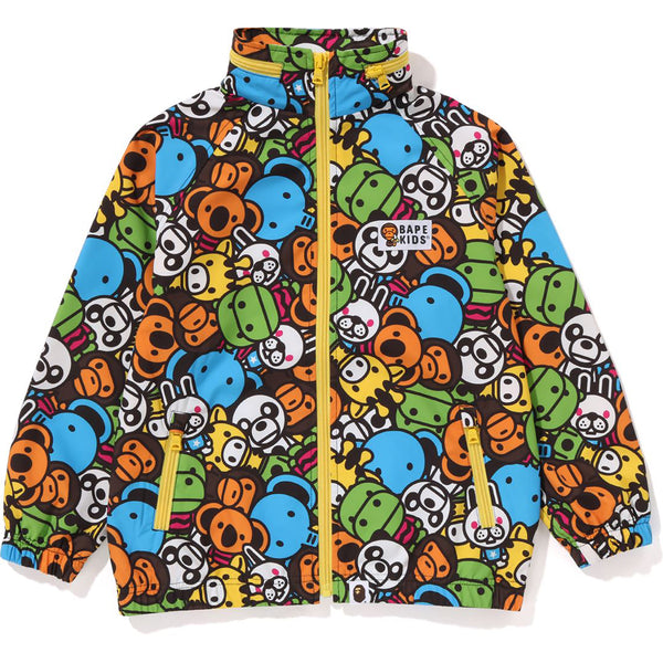 MILO ALL FRIENDS LIGHT JACKET KIDS | us.bape.com