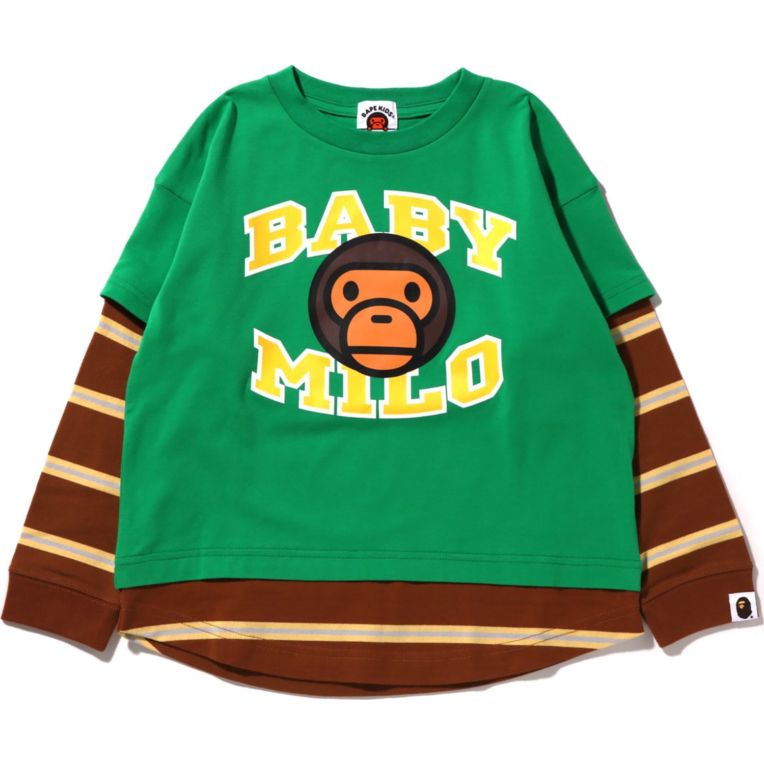 BABY MILO COLLEGE LAYERED LOOSE FIT L/S KIDS