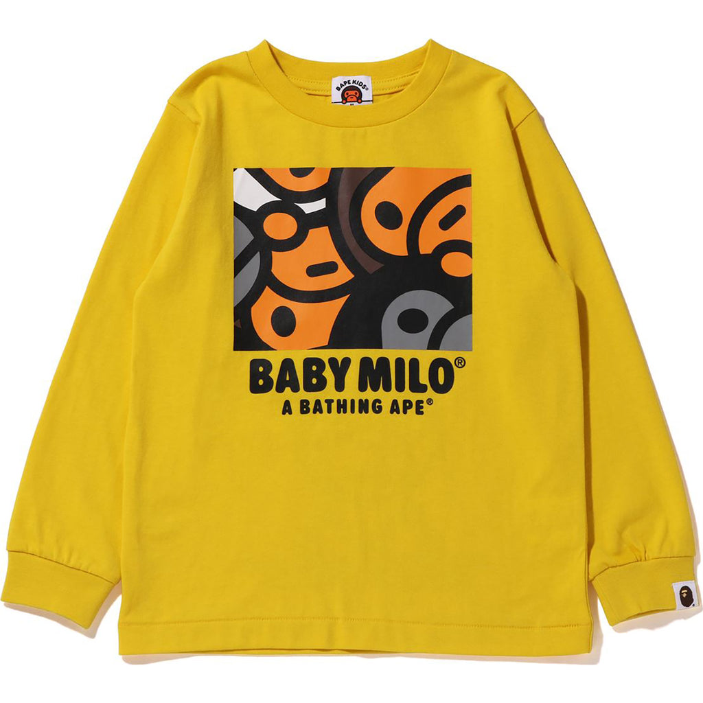 ALL BABY MILO MIX L/S TEE KIDS
