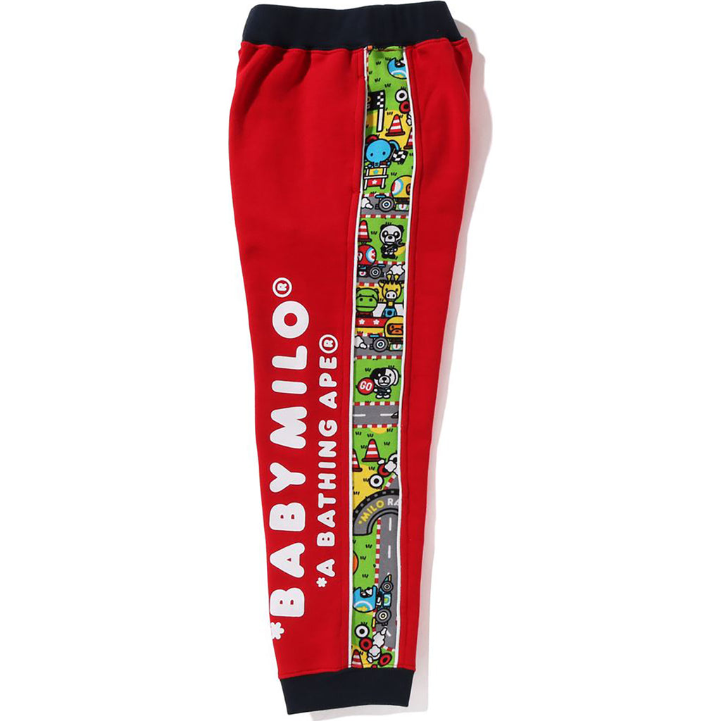 BABY MILO RACING SWEAT PANTS KIDS us.bape