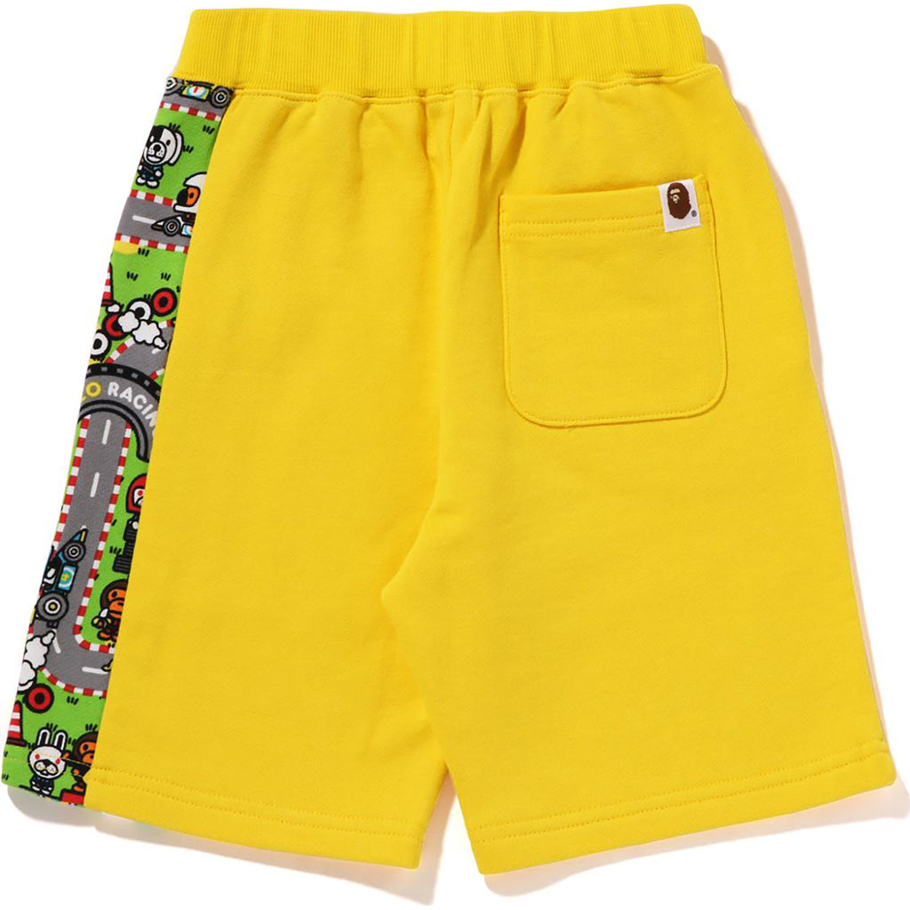 BABY MILO RACING SWEAT SHORTS KIDS | us.bape.com